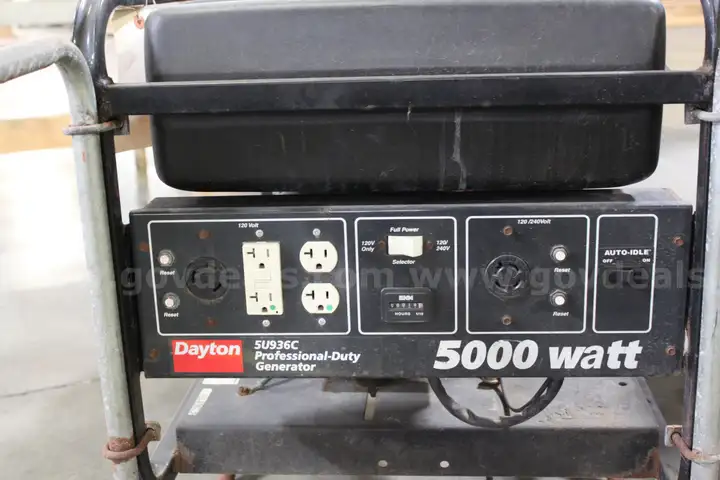 Lot of (3) Dayton Generators