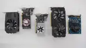 Lot of (118) variety of video cards