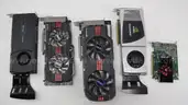 Lot of (118) variety of video cards