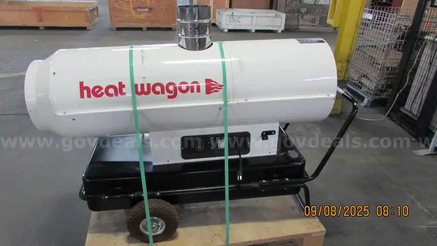 Heat Wagon 205,000BTU Indirect-Fired Oil Heater HVF210 (space heater)
