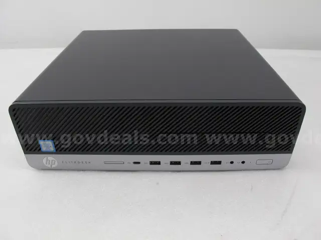 (1) HP 800G5TWR ELITE DESK 8GB RAM 1TB HHD