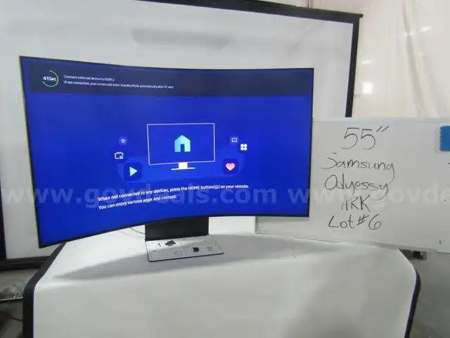 55 in Samsung Odyssey Gaming Monitor