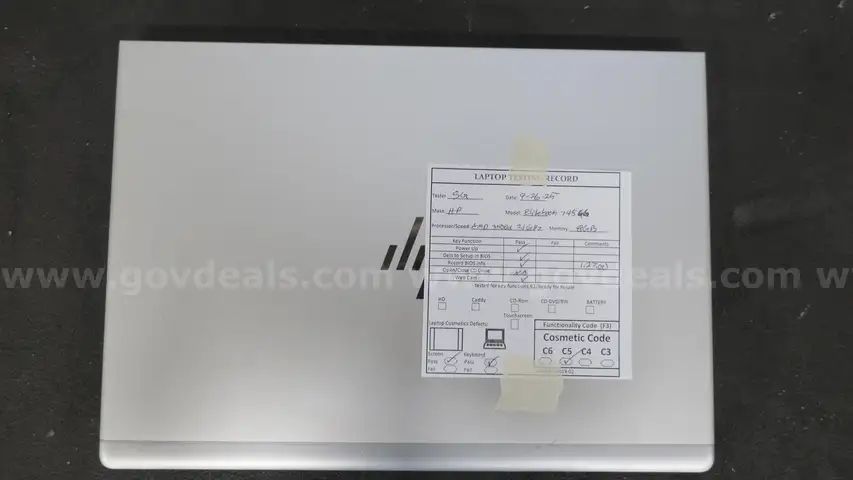 LOT OF (12) HP ELITE BOOK 745 G6 LAPTOPS- TESTED!