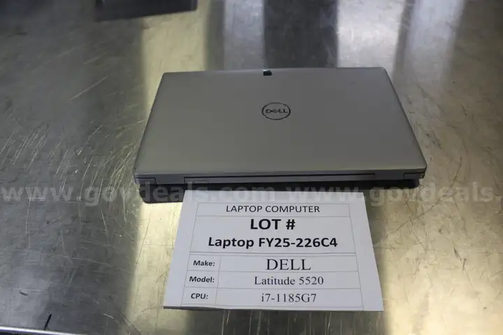 Lot of (63) Dell Latitude 5520 i7-1185G7 DDR4 16gb Laptops