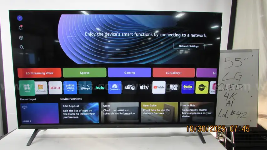 65in LG TV