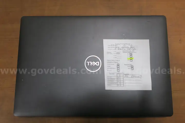 LOT OF (162) DELL LATITUDE 5400 INTEL I5 8365U LAPTOPS 8GB -TESTED