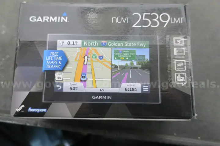 LOT OF (1) GARMIN NUVI 2539 LMT- NEW IN BOX!