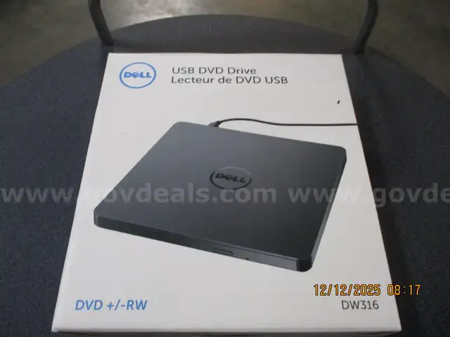 Lot of (13) Dell DW316 USB DVD Drive DVD+/-RW