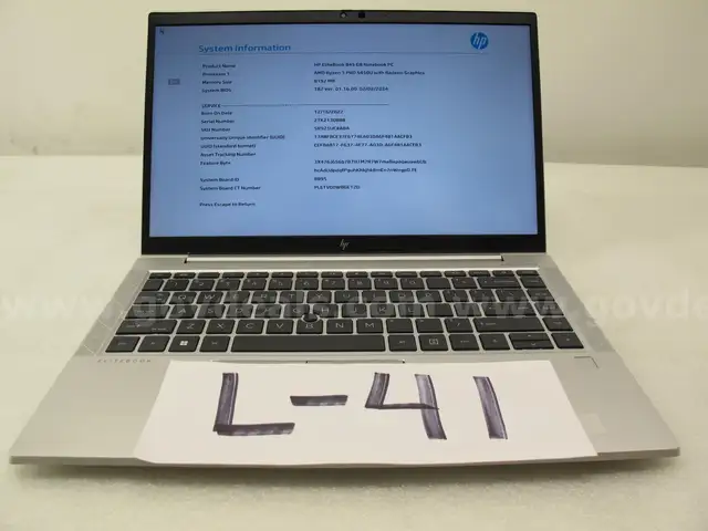 LOT OF (26) HP ELITEBOOK 845 G8 (TESTED) W/SSD