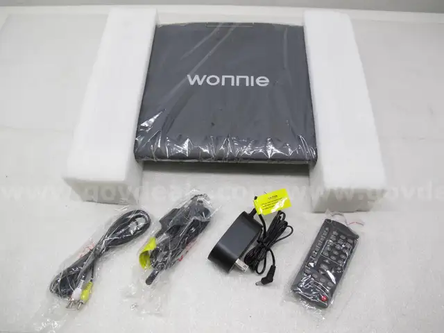 WONNIE 14IN PORTABLE DVD PLAYER