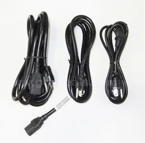 Lot of 500 power cord cables