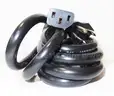 Lot of 500 power cord cables