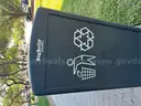 Big Belly Solar Trash and Recyclables Compactor