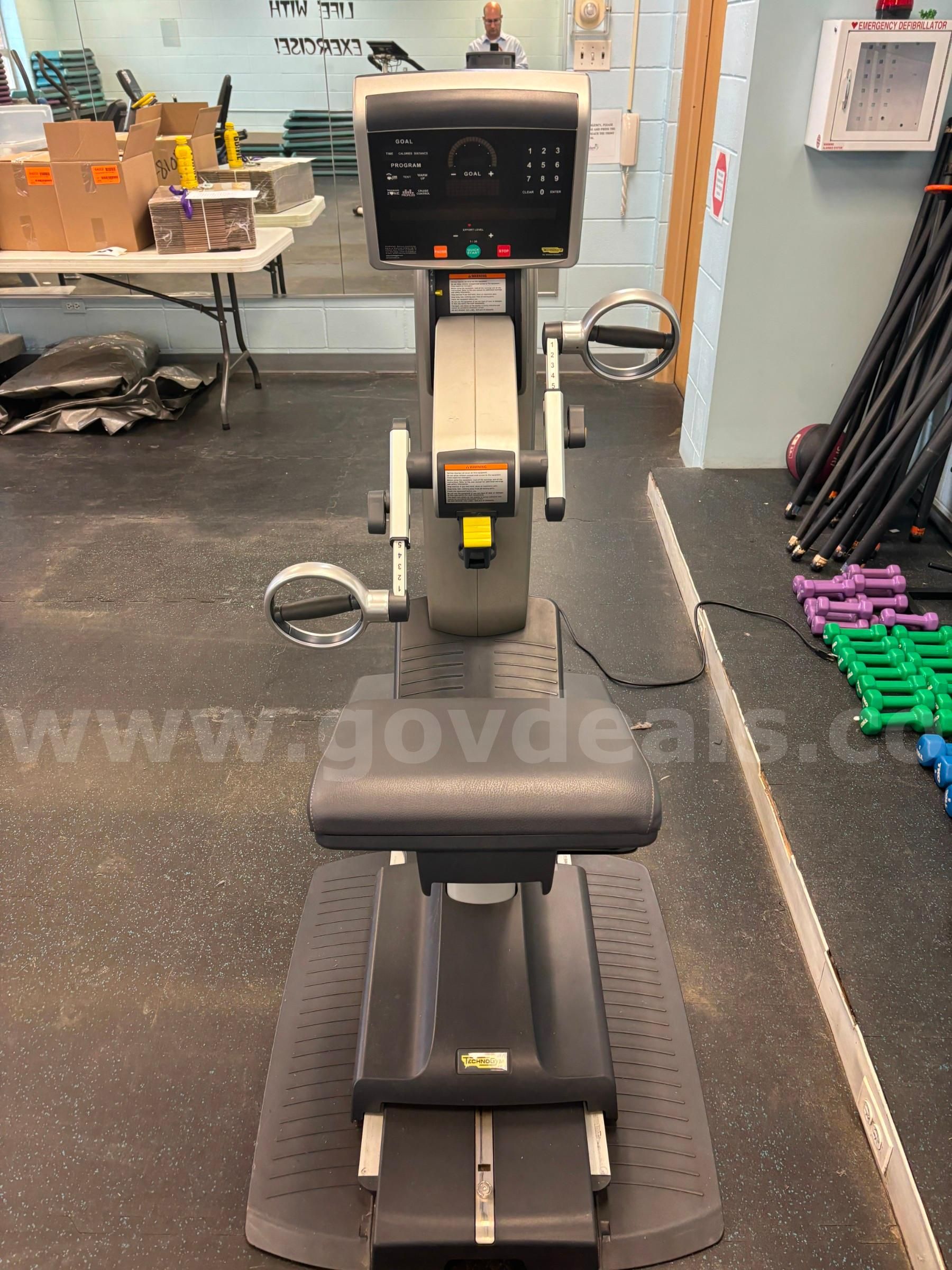 Technogym upper body online ergometer