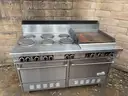Garland double oven/cooktop/griddle