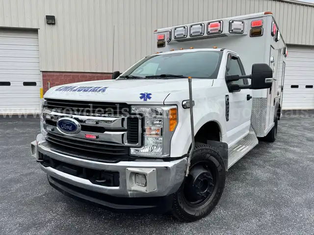 2017 Ford F-350 4X4 Wheeled Coach Ambulance
