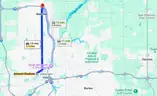 Residential City Lot in Mount Morris, IL (5.3 Miles from University of Michigan)