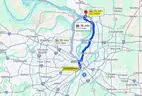 Six( 6) Adjacent CITY-LOTs (195&#x27; X 112.5&#x27;) (0.5 Acres) in Alton, IL (24 Miles north of Downtown St. Louis, Missouri)