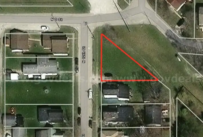 (0.11 Ac) Residential City-lot in Elwood, IN
