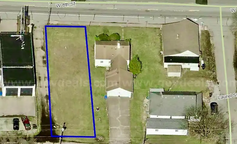 (0.13 Ac) Residential City-lot in Anderson, IN, 38 Miles North-East of Indianapolis,