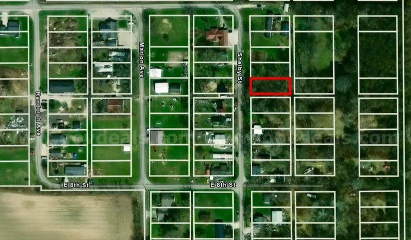 (50&#x2019; X 127&#x2019;) Residential City-lot in ALEXANDRIA, IN, North-East of Indianapolis,