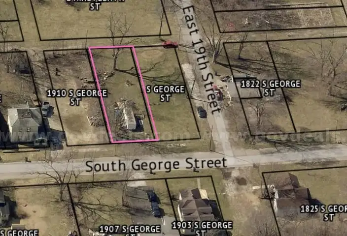 44&#x2019; X 139&#x2019; Residential City lot near Indiana Wesleyan University
