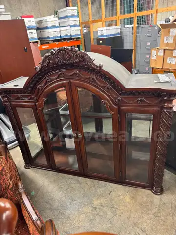 LIVING ROOM CABINET and display case