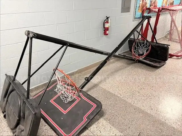 Lot of Portable Basketball Nets