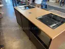 Computer Training Desk with Downview Monitor Mount