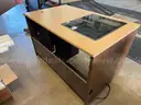 Computer Training Desk with Downview Monitor Mount
