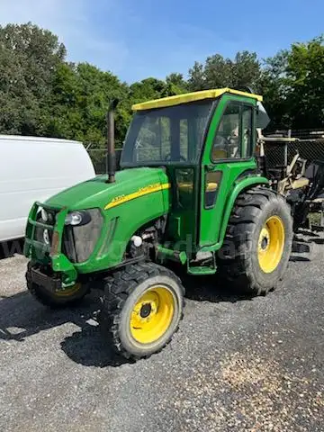 2012 John Deere 4320 Tractor and Landpride AMF4214 Finish Mower