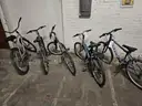 Lot of 5 bicycles