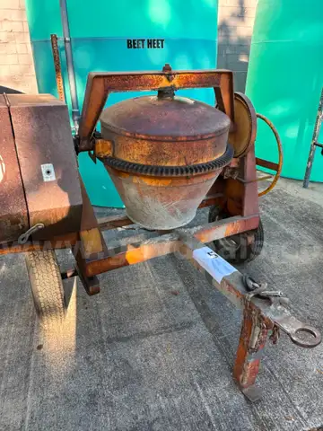 Gas Cement Mixer