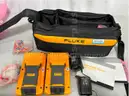 Fluke Networks DSP-4000 ethernet & fiber cable Analyzer Meter & DSP-4000SR Smart Remote