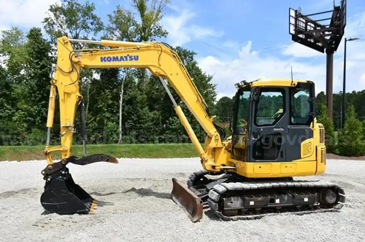 2018 Komatsu PC88MR-10 Hydraulic Excavator