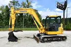 2018 Komatsu PC88MR-10 Hydraulic Excavator