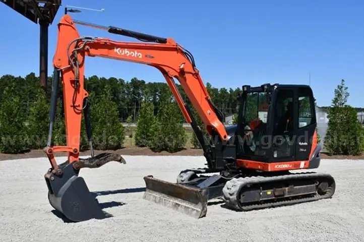 2022 Kubota KX080-4S2 Mini Excavator