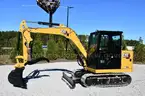 2025 Caterpillar 305.5 Crawler Mounted Compact Hydraulic Excavator (New/Unused)