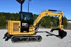 2025 Caterpillar 305.5 Crawler Mounted Compact Hydraulic Excavator (New/Unused)