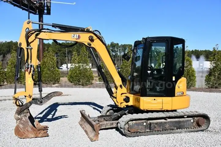 2021 Caterpillar 305E2CR Crawler Mounted Compact Hydraulic Excavator