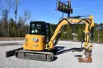 2021 Caterpillar 305E2CR Crawler Mounted Compact Hydraulic Excavator