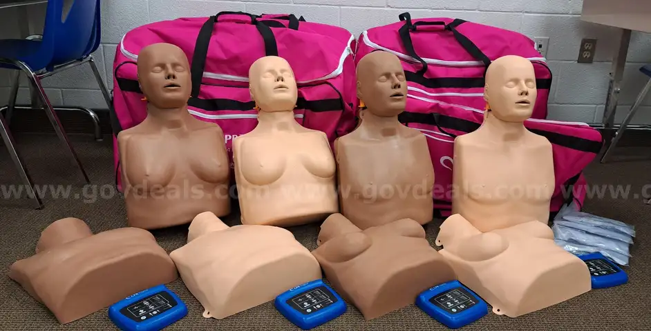 Lot of WorldPoint CPR Taylor Feedback Manikins