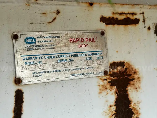 Heil Rapid Rail Body  ( Body Only )