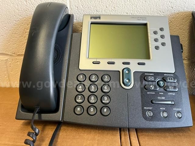 Cisco Desktop IP Phones (119) | GovDeals