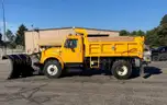 1999 International 4900 DT466E Dump Truck w/ Spreader & Plow