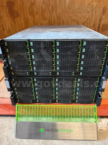 2 - HPE Nimble Storage - C3K-2P-84T-F HPE Nimble CS3000, 2x 10GbE SFP+, 21x 4TB SAS, 3x 1.92TB SSD