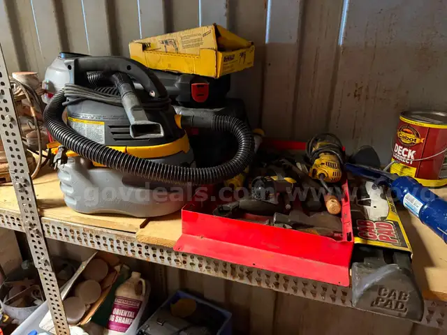 MISC. TOOLS &#x26; SHOP VAC