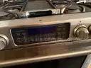 GE GAS STOVE &#x26; HOOD VENT