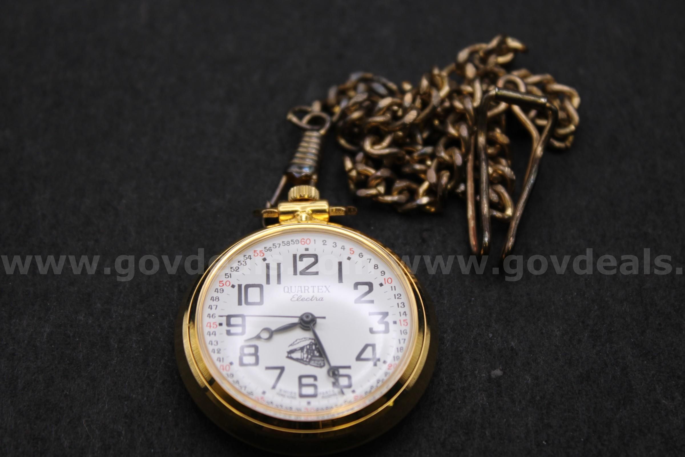 Quartex pocket watch hotsell