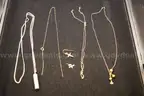 Lot of 6 Gold Colored Necklaces